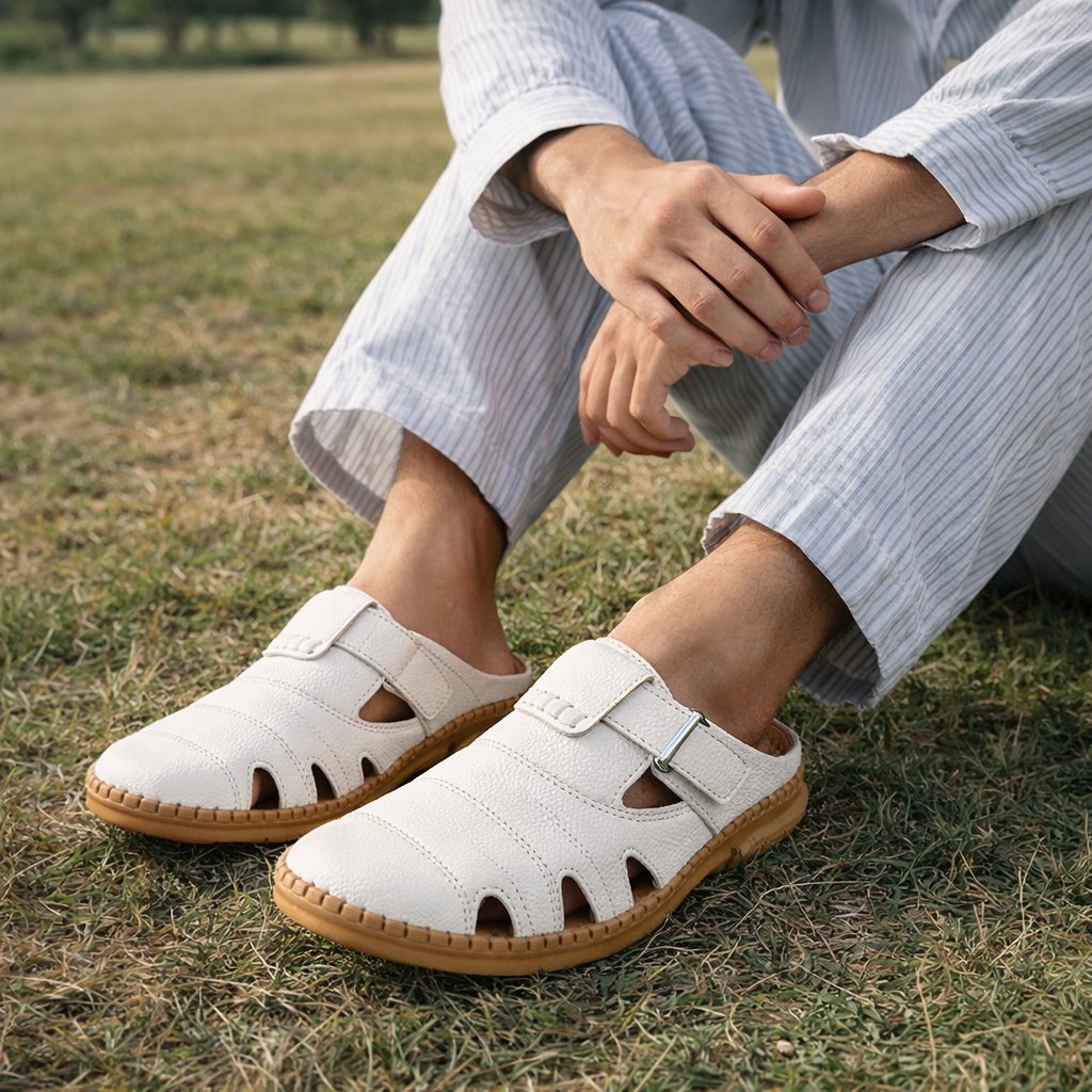 Men’s Leather Sacchi SC107-WH Budget King