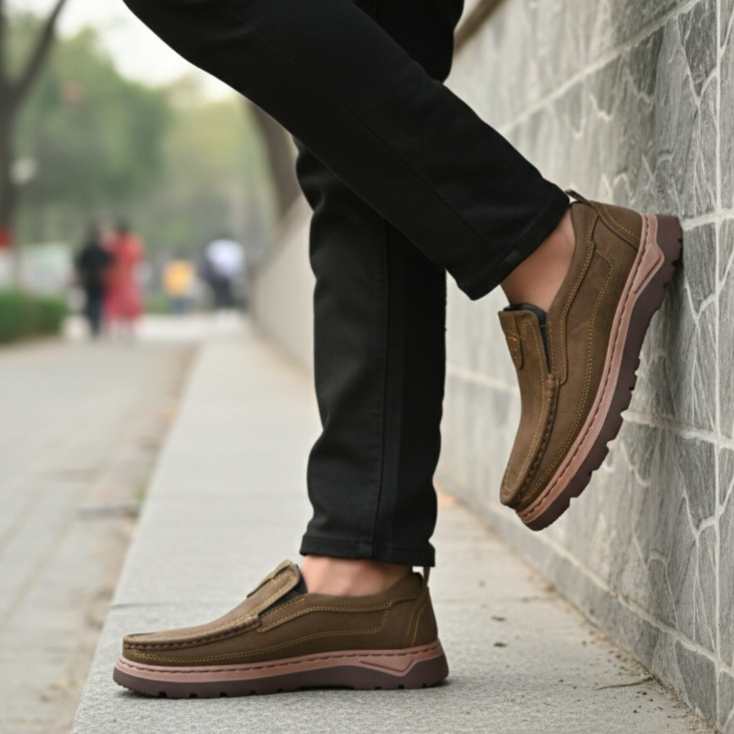 Men’s Leather Casual FL777 OV| Budget King