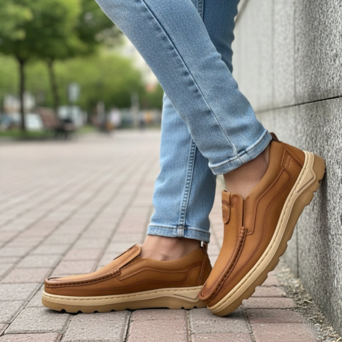 Men’s Leather Casual FL777 MS| Budget King