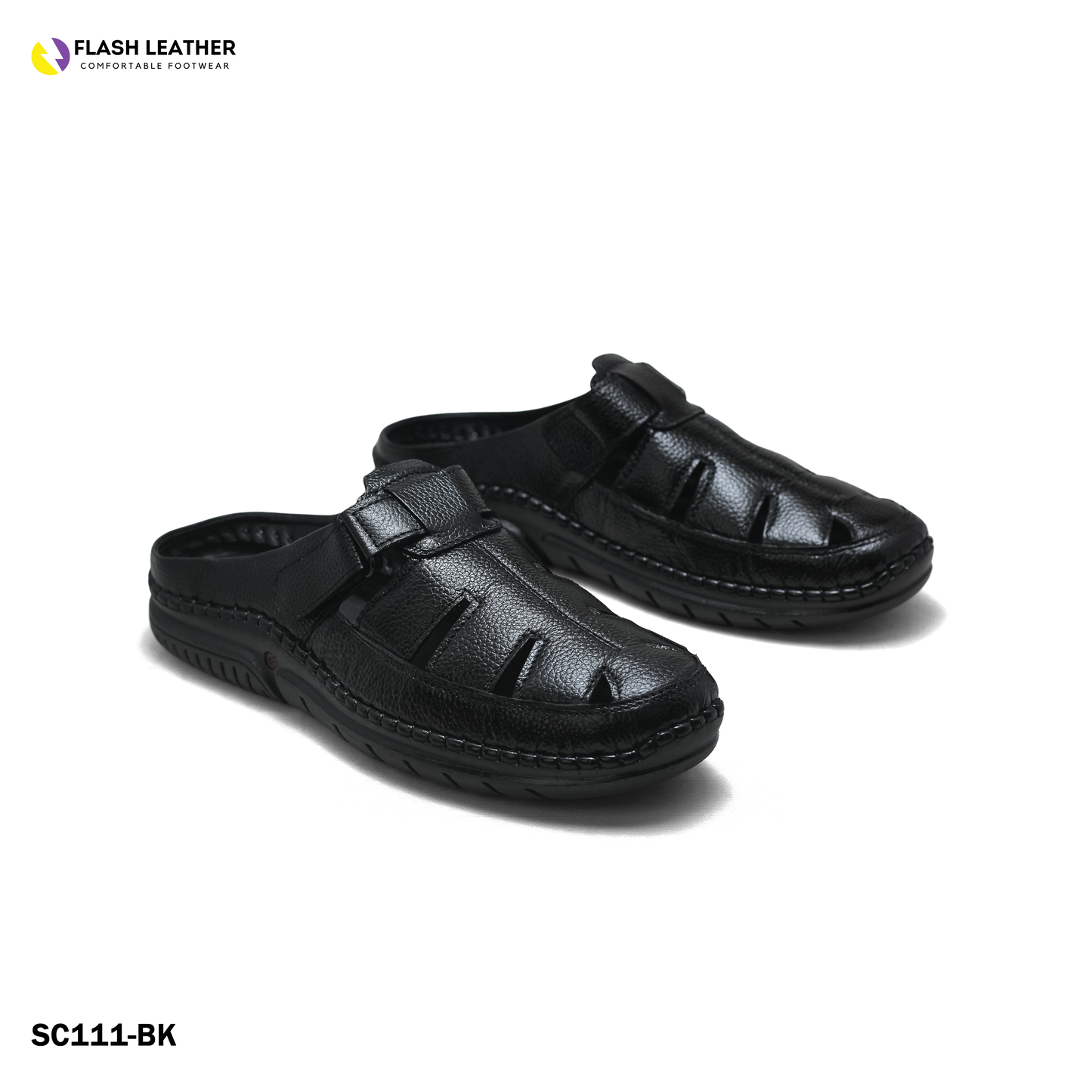 Men’s Leather Sacchi SC-111BK Budget King