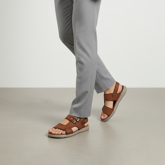 Men’s Leather Sandal SV-202 MS Budget King