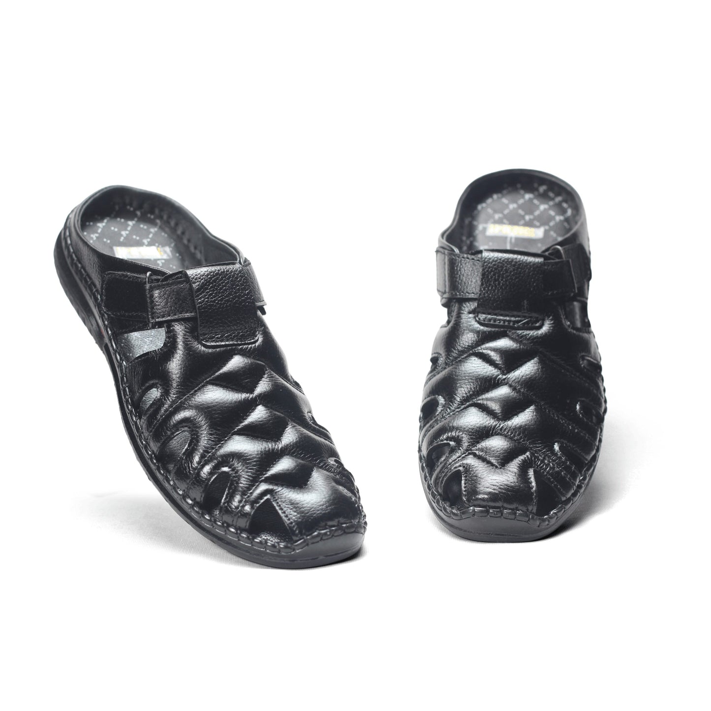 Men’s Leather Sacchi SC-100BK | Budget King