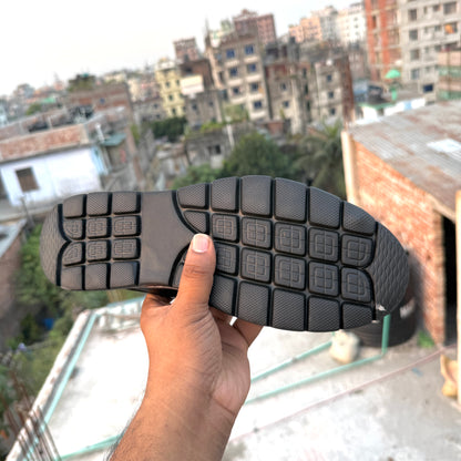 Men’s Leather Casual FL505BK| Budget King