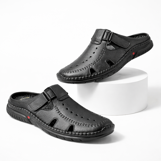 Men’s Leather Sacchi SC-98BK | Budget King