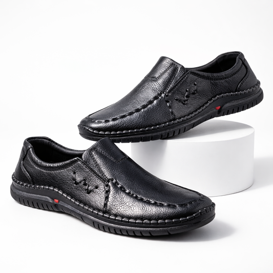 Men’s Leather Sacchi SC-99BK Budget King