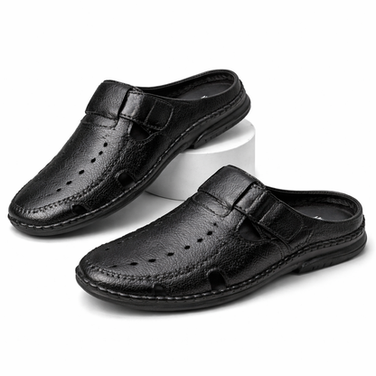 Men’s Leather Sacchi SC-98BK | Budget King