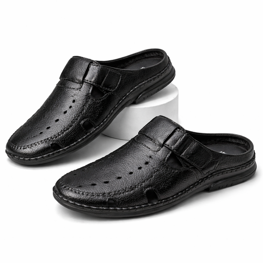 Men’s Leather Sacchi SC-98BK | Budget King