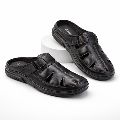 Men’s Leather Sacchi SC-111BK Budget King