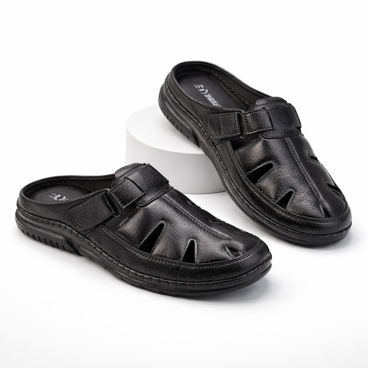 Men’s Leather Sacchi SC-111BK Budget King