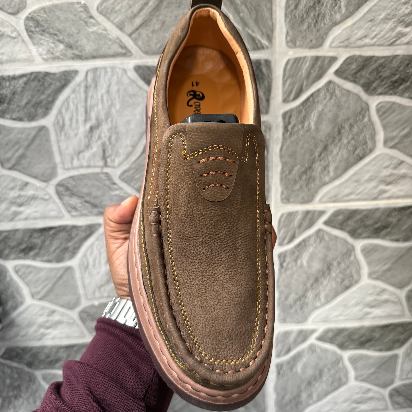 Men’s Leather Casual FL777 OV| Budget King