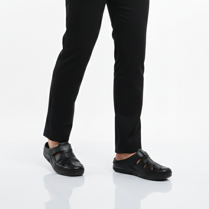 Men’s Leather Sacchi SC-111BK Budget King