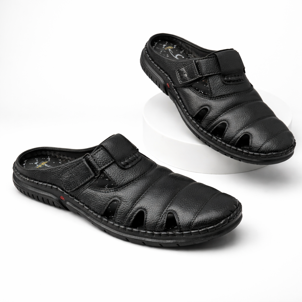 Men’s Leather Sacchi SC107 -BK Budget King