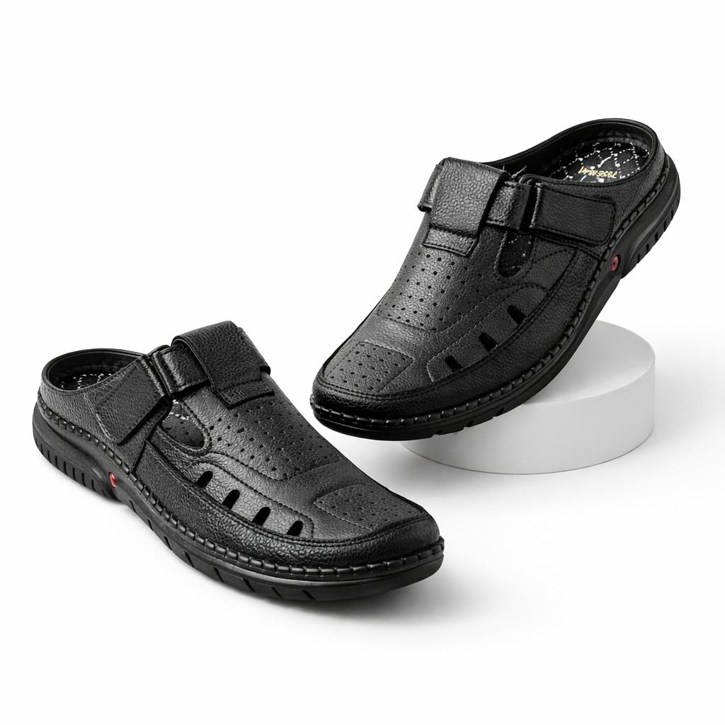 Men’s Leather Sacchi SC106 -BK Budget King