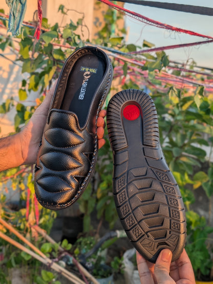 Men’s Leather Sacchi SC-101BK | Budget King