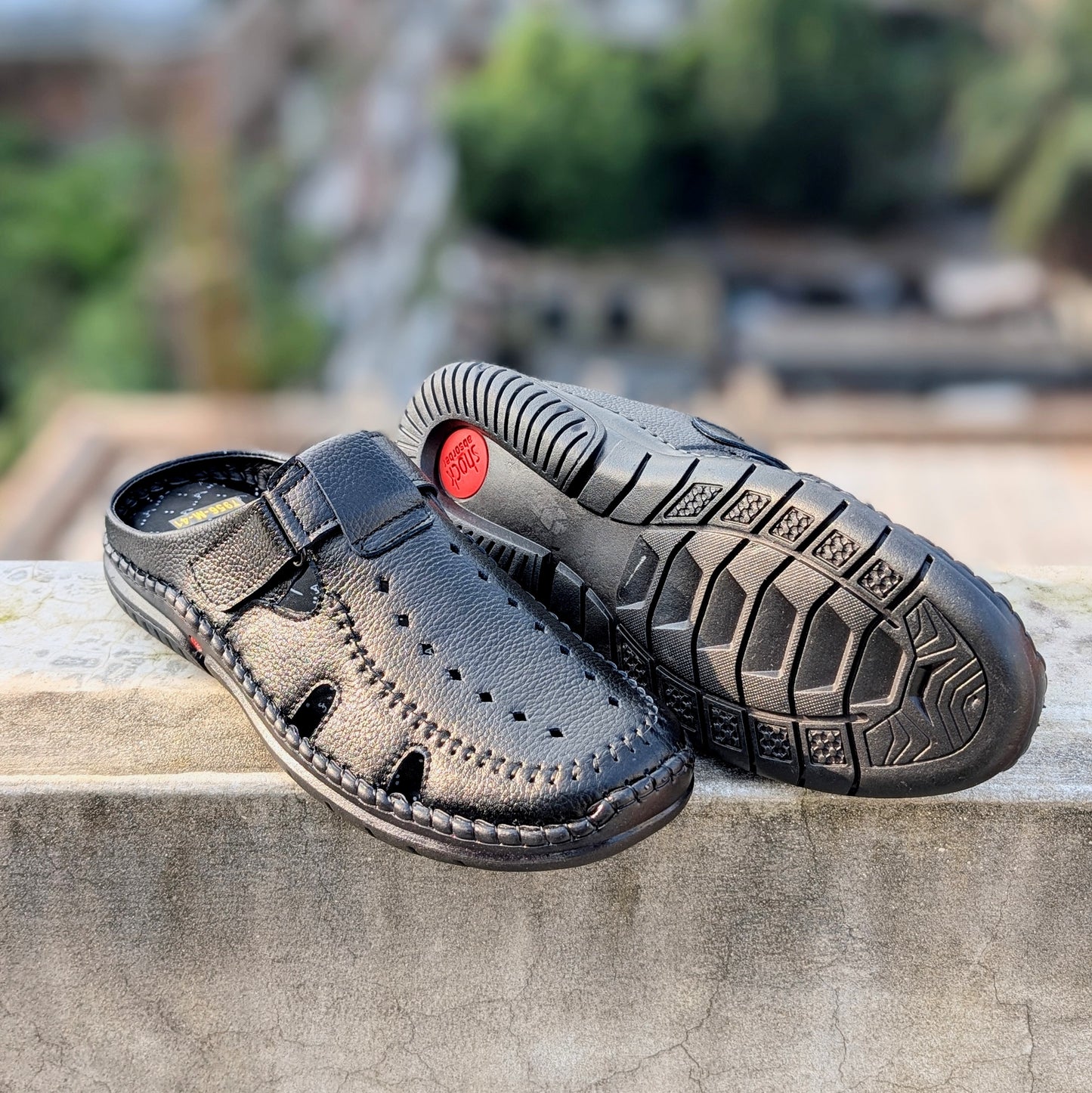 Men’s Leather Sacchi SC-98BK | Budget King