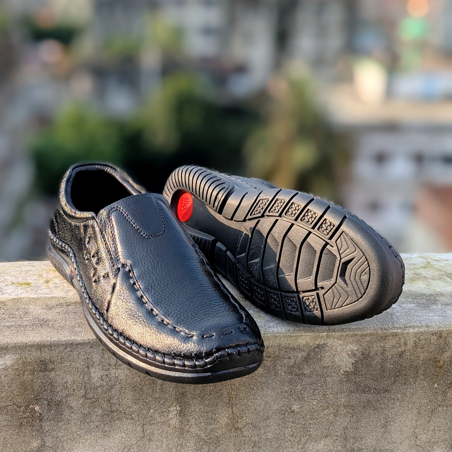 Men’s Leather Sacchi SC-99BK Budget King