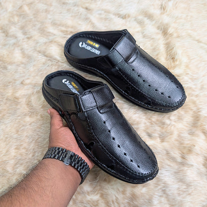 Men’s Leather Sacchi SC-98BK | Budget King