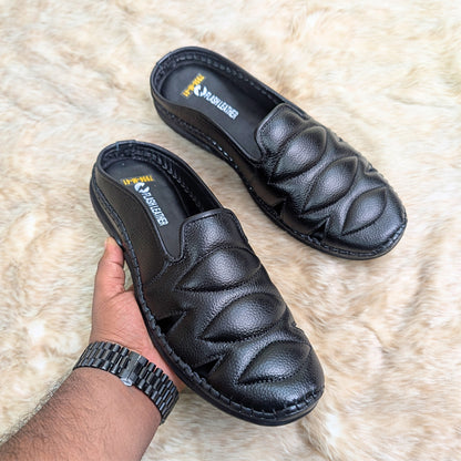 Men’s Leather Sacchi SC-101BK | Budget King