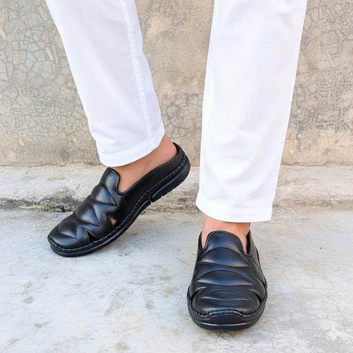 Men’s Leather Sacchi SC-101BK | Budget King