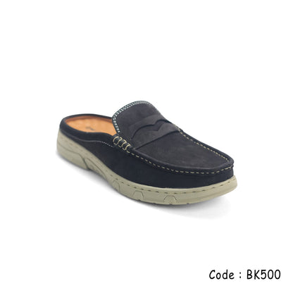 Men’s Leather Casual FL501BK| Budget King