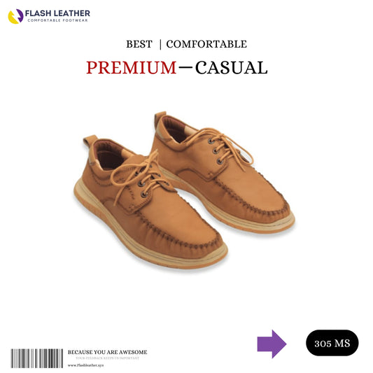 Men’s Leather Casual FL301MS| Budget King